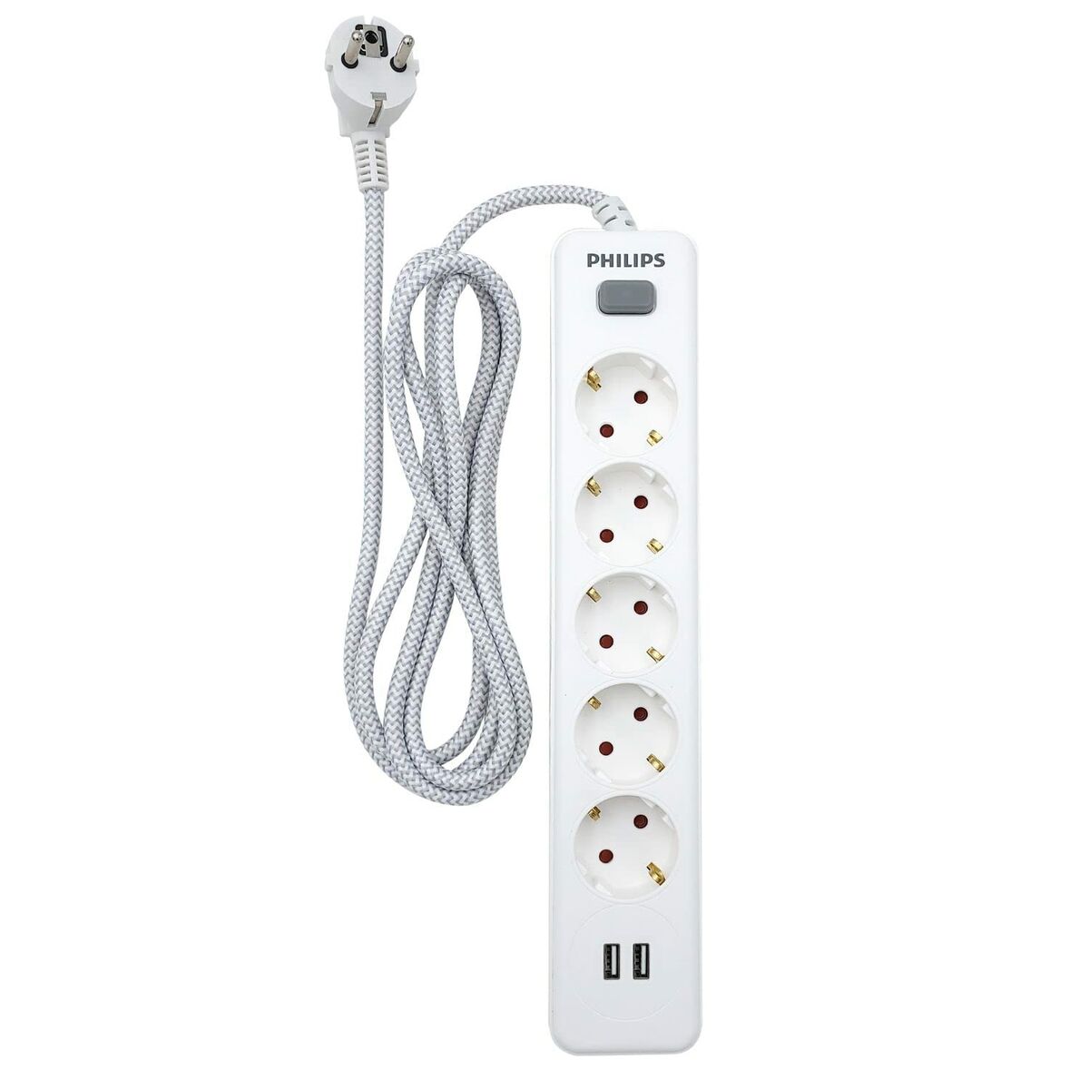 Produžni Kabel s 5 Utičnica Philips
